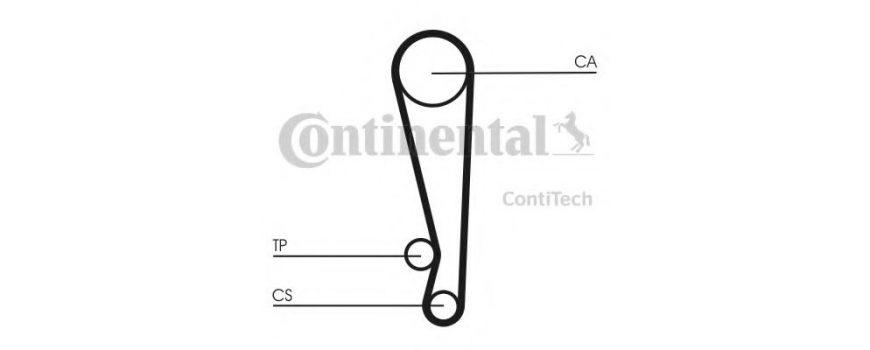 Ремень ГРМ (CT1024) CONTITECH - Німеч-на