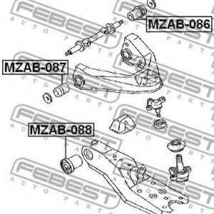 Сайлентблок переднего нижнего рычага передний (NMS4018) NIPPON MOTORS - Японія