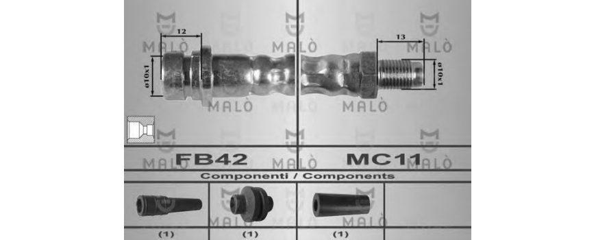 Тормозной шланг (BP4L-43-980E) MAZDA - Японія