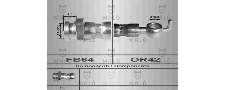 Тормозной шланг (FT4721) EASY BRAKE - Японія